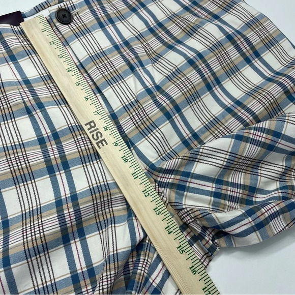 NWT Ava&Viv Womens Size 18W plaid skinny high rise pants 0052 - Picture 8 of 10